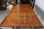 Antique 19th century Tuscan extendable table with original extensions