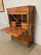 Antique walnut drop-down bureau from the late 18th century - Louis XVI era