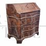 Antique Venetian Louis XIV briarwood dresser with drop-down top