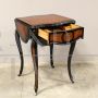 Antique sewing table with extensions from the 19th century - Napoleon III era