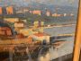 Gulf of Taranto - painting by Dante Canasi, oil on hardboard from 1925