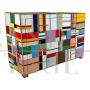 Multicolored Murano glass dresser with four drawers