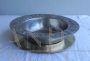 Vintage decorated pewter centerpiece bowl