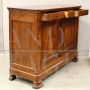 Antique Louis Philippe sideboard in walnut, 19th century