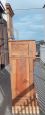 Pair of antique bedside tables from the late 19th century with gray marble top