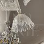 Barovier and Toso chandelier in artistic Murano glass, Italy 1930s