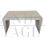 Natural parchment console in art deco style 