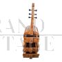 Art Deco dresser in briar in the shape of a double bass