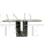 Wall console by Carlo Scarpa for Cattelan in crystal and marble