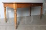 Antique Provençal table from the late 19th century restored in patina