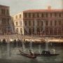 Francesco Tironi - pair of antique paintings from the 18th century with views of Venice