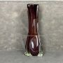 Ancient and large Ruby red Murano glass vase