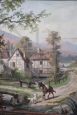 Pair of paintings with bucolic landscapes signed and dated 1890