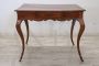 Antique center table in solid cherry wood from the 18th century