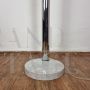 Vintage Reggiani style floor lamp in chromed metal from the 70s