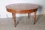 Antique 19th century extendable walnut table     