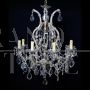 Maria Teresa chandelier in Bohemian crystal with 8 lights                            