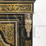 Antique sideboard with one door with Boulle inlay, Napoleon III period - mid-19th century