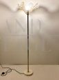 Floor lamp in Murano glass and Carrara marble from the 1960s