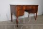 Antique Louis Philippe desk in walnut finished in all sides, mid-19th century  