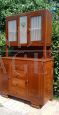 Art Nouveau buffet & hutch display cupboard from Italy 1960s