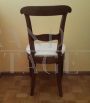 Antique 19th century padded desk chair