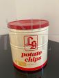 Vintage Potato Chips El-Ge Tin Can