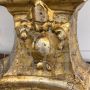 Antique 18th century candle holder with mecca gilding