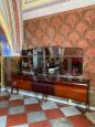 Large sideboard with mirror designed by Osvaldo Borsani, 1950s