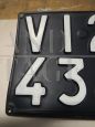 Vintage Vicenza VI23 car license plate