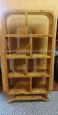 Art deco bookcase in birch briar, light wood