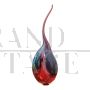 Sculpture by Alessandro Barbaro in red Murano glass