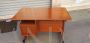 Vintage Italian teak desk with chest of drawers, 1960s