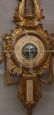 Barometer in gilded wood, Louis XVI style