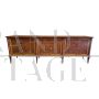 Large Art Deco six-door sideboard in walnut and briar, 1930s