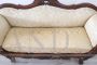 Antique sofa from the Louis Philippe era, 19th century