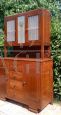 Art Nouveau buffet & hutch display cupboard from Italy 1960s