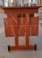 Vintage Italian teak desk with chest of drawers, 1960s