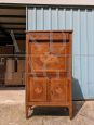 Antique secretaire from the late 18th century with Maggiolini inlays