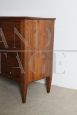 Small antique Tuscan dresser in chestnut wood, Italy late 18th century