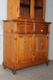 Antique display cupboard cabinet in poor art, Italy 19th century