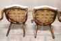 Set of four antique Louis Philippe chairs, 19th century