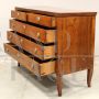 Directoire dresser in walnut, Italy 18th century