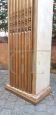 Antique Venetian column cabinet from the 18th century in gilded wood