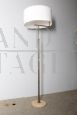 1940s reading floor lamp with directional arm    