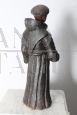 Large antique wooden sculpture of Saint Anthony of Padua, 18th century