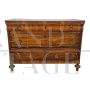 Antique Piedmontese chest of drawers from the 18th century from the Directoire period