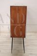 Bar cabinet for the center of the room, Italian mid-century from the 1960s