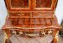 Antique Bonheur du Jour Napoleon III desk in fine exotic woods