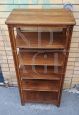 Vintage teak whatnot open bookcase from the 1950s